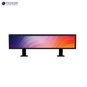 37.8 Inch Black LCD Stretched Bar Digital Shelf Display for Retail Stores