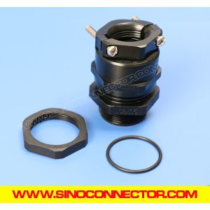IP68 Polyamide Cable Glands Black (RAL9005) NPT3/8"~NPT1-1/2" with External