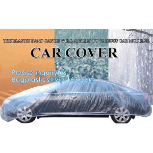 China Disposable Car Covers Clothes,  Universal Covering Prevent Dust For Car, Vehicle Covers, With Elastic Band on sale