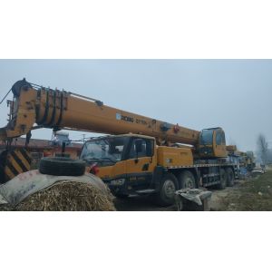 70 Ton QY70K-1 XC MG Mobile Truck Crane with 15m Jib Length in Yellow