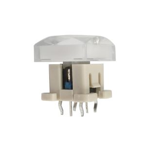 IP40 Momentary DIP Backlit Push Button Switch 30mA 30VDC
