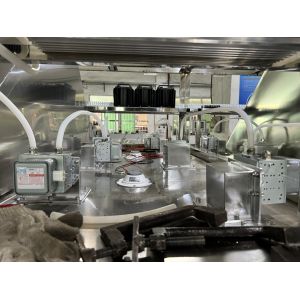 Water Based Paint Microwave Drying Production Line Servo Motor