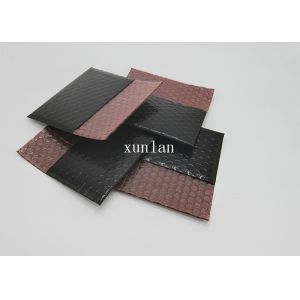 Shiny ISO9001 Black Conductive Bag Two Layer 4x6 Black Metallic Bubble Mailers