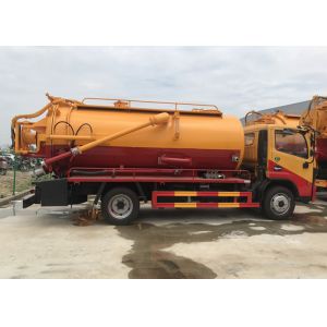 Dongfeng 4X2 LHD 8500Pa Vacuum Sewage Suction Truck