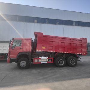 RED SINOTRUK HOWO 371HP 6x4 TIPPER DUMP TRUCK LHD