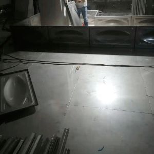 ISO9001 SUS304 10000M3 Sectional Modular Water Tank