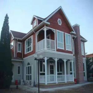 Light Steel Structure Steel Sandwich Board Prefab House For Modern Villas