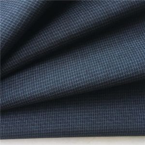300D*300D Plain Two Colors Lattice Fabric For Lady Dress Men Suit Grid Cloth RZ