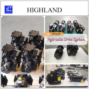 Automatic Control Type Hydraulic Drive System For Harvesters