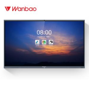 Cheap 86 Inch Interactive Flat Panel Multi Touch Screen Interactive Smart Board LED LCD for sale