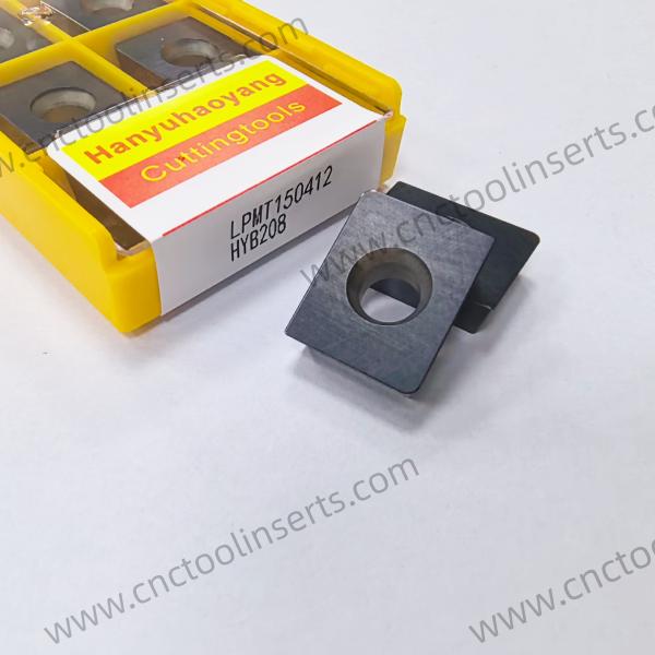 Quality CNC Precision Milling Series PVD Coating HYB208 Model LPMT150412 For Difficult-to-machine Materials Except High-temperature Alloys wholesale