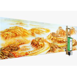 Canvas Art 3d Mural Vertical Wall Printer Robot Auto Blank Skip