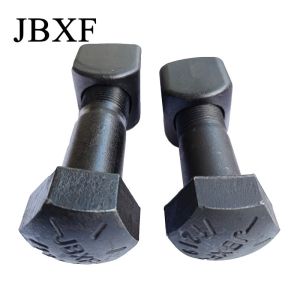 Bulldozers And Excavator Bolt Nuts For Track Shoe Segment 10.9 12.9 Grade