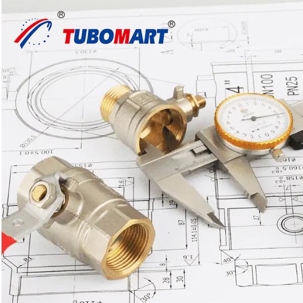 OEM Npt 1/2 Inch Cw617n Brass Gas Ball Valve For Cookers Gas Pipe System With