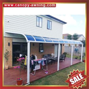 super durable terrace balcony patio polycarbonate alu metal canopy awning