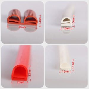 Eco Friendly P H Shape Silicone Gasket Seal With Cutting Processing Service
