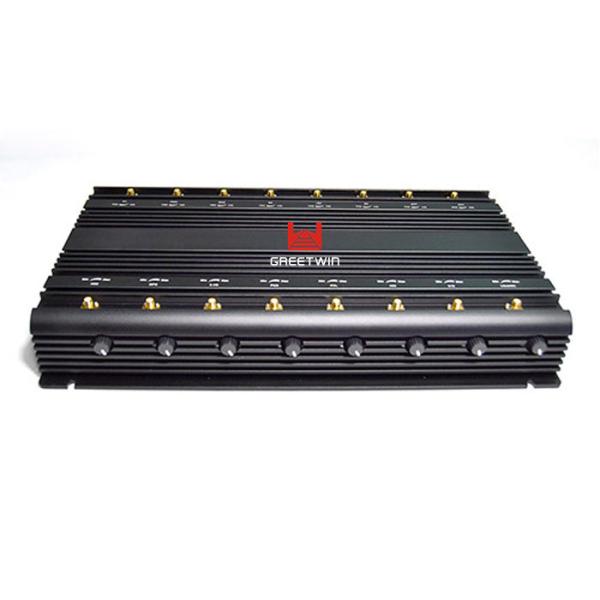 16 Antennas VHF UHF Phone Signal Scrambler 3G 2100 LTE 2600 MHz Full Bands