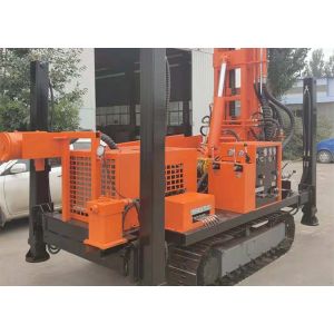 180 Meters Crawler Drilling Well Pneumatic Borewell Machine