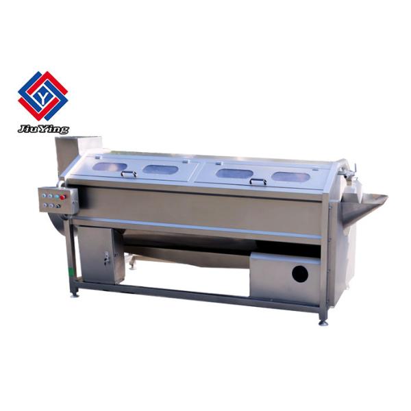 Quality Screw Type Commerical Potato Peeler Machine With 8pcs Roller Capacity 2000KG/H wholesale