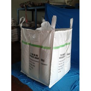 FIBC PP woven big Super Sack bags Jumbo bags with 4 loops for L-lysine