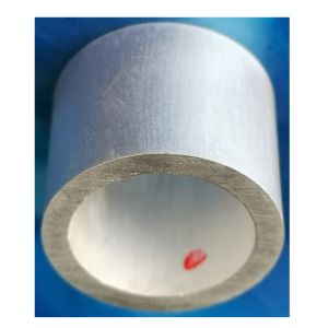 Hydrophone Piezoelectric Tube , Cylinder Piezo Ceramic Element Ø6.35xØ4.9x6.35mm