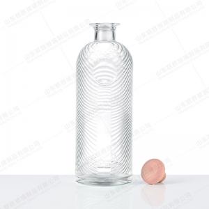 China Glass Bottle Screen Printing 750ml 700ml 500ml with Custom Size Accepted Base Material on sale