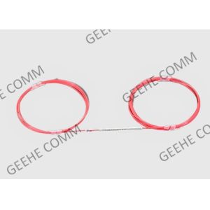 China 1x2 Ports 900um Loose Tube Fused WDM Jacket SMF28e Fiber 1m Bare Fiber Length on sale