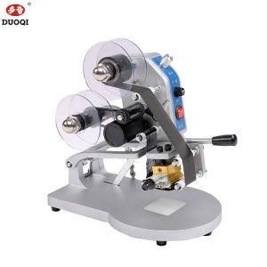 DY-8 Hand Impulse Direct Heat Form Ribbon Coding Machine for Bags Packaging Type
