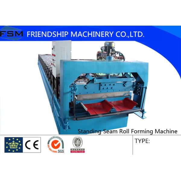 16 Steps Concealed Standing Seam Roll Forming Machine , Concealed , 3 Phase With