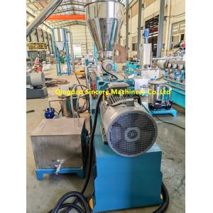 PP PE PS PC ABS PMMA Strand Pelletizing Granulation Line 250kg 500kg 1000kg/h