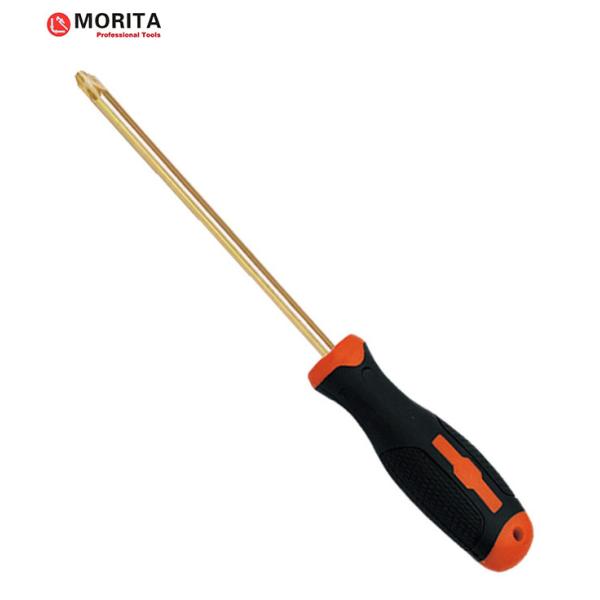 Non sparking tools screwdriver Slotted Phillips, Pozi, Torx Beryllium Bronze or