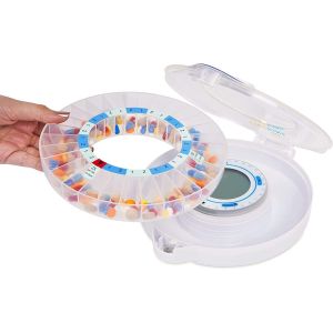 Portable Multifunctional Timing Alarm Clock Intelligent Electronic Medicine Box