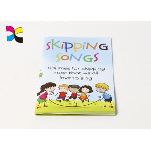 Saddle Stitching CMYK Color Children'S Book Printing , Softcover Self Publish Kids Book