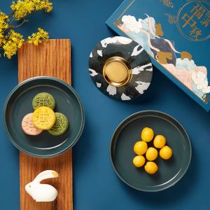 Ready To Ship In Stock Best Selling Colorful Modern Dinnerware Sets With Gift