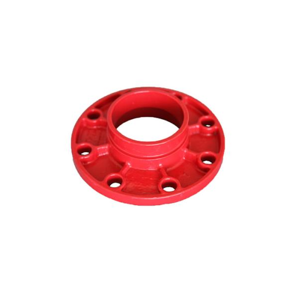 Quality Customized Sized Ductile Iron Pipe Fittings , Ductile Iron Flange Eco Friendly wholesale