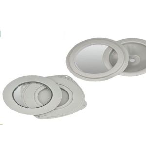 China Af26413 Chrome Air Cleaner Cover , K4046 air filter dust cover With Holes on sale