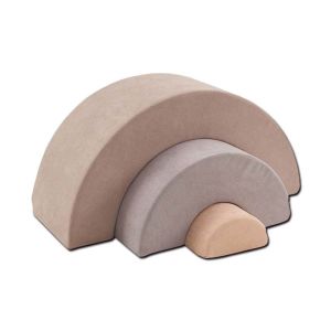 Rainbow Foam Play Couch Foam Climbing Blocks Soft Play Equipment Playset