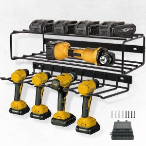 2.45kg Functional Multifunction Metal Power Tool Storage Organizer for Cordless Drill