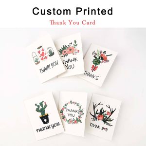 Custom E-commerce Mailer Box Set with Thank You Card Tissue Paper and Sticker