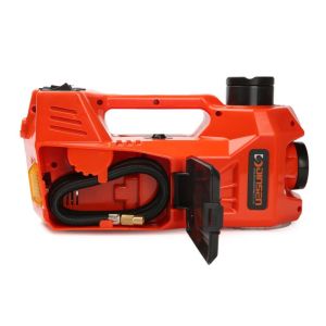 Electric Hydraulic Floor Jack And Tire Inflator Pump , 12V hydraulic car jack