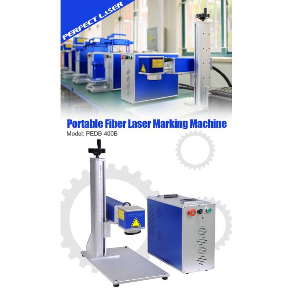 Portable 20w 30w 50w Fiber Laser Marking Engraving Machine Metal Laser Marking Machine