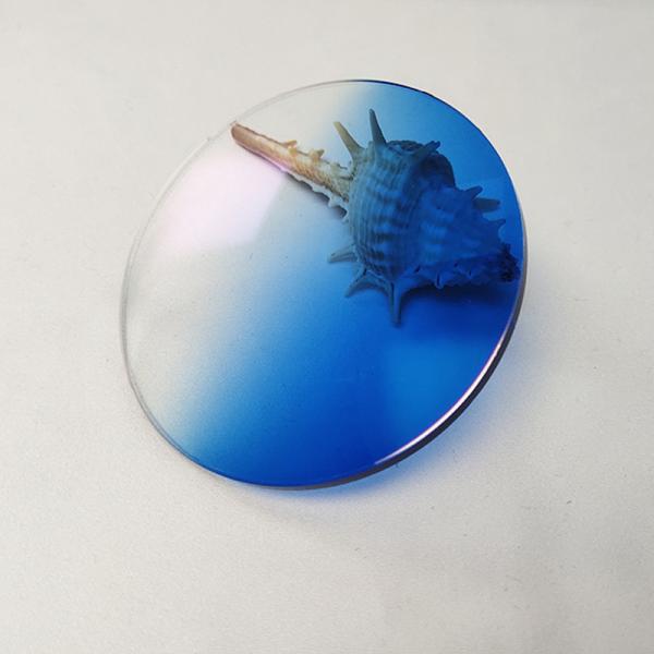 Quality Custom Colored Lenses: 1.60 MR-8 Flat Lenses with AR Coating, Gradient Tinted Sunglass Lenses wholesale