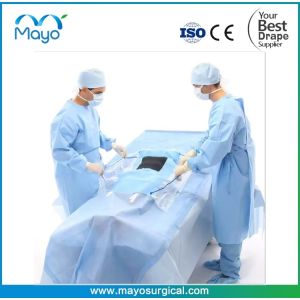 Cheap Coronary Artery Bypass Graft Sterile Surgical CABG Drape Pack for sale