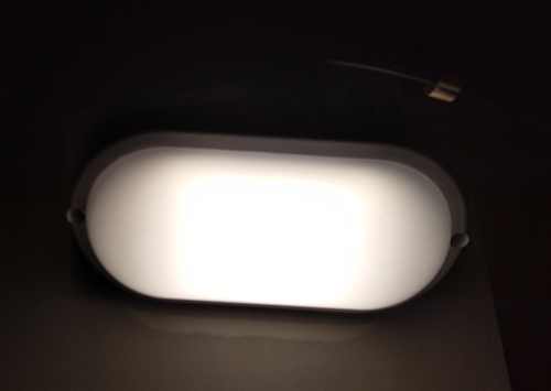 IP65 plastic led bulkhead lamp