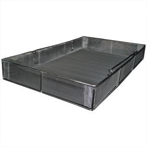 304 Stainless Steel sterilizer rectangle wire basket with handle