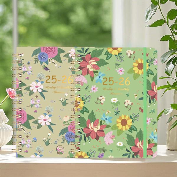 Quality Custom Spiral Hardcover Notebook A5 Lined Dot-Grid Embossed wholesale