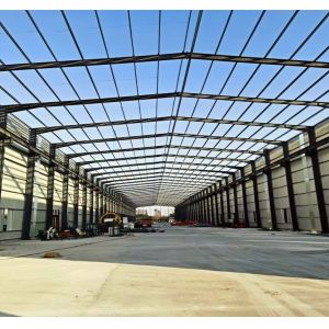 Prefabricated Steel Frame Building Warehouse Workshop Portal Frame