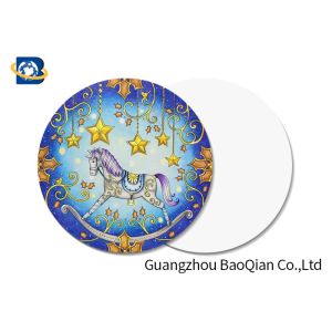 Whirligig Horse Pattern 3d Printing Business Cards Plsatic PET / PP Material