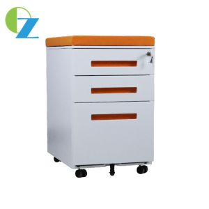 OEM Rotating Mobile Pedestal Cabinet With PU Castor Wheels