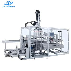 Cheap High Speed Servo Bottle Case Packing Machine 200ppm Stacking Speed 5-20Cases/Min for sale